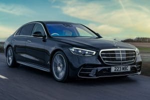 Premium airport transfer by Mercedes Benz S Class