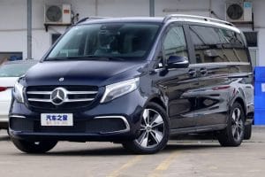 Premium airport transfer in a Mercedes-Benz V-Class